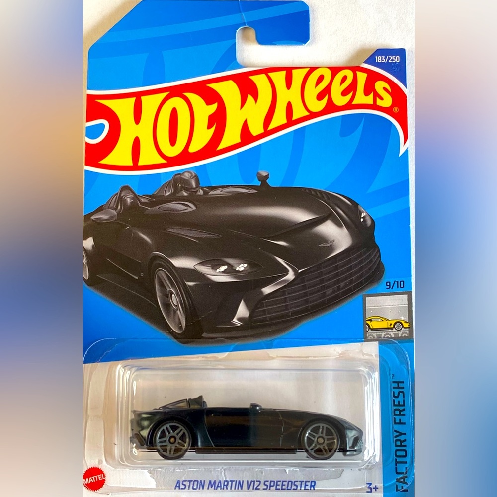 ✅ 🚗 4/20 🚗 HOT WHEELS 9/10 HW FACTORY FRESH ASTON MARTIN V12 SPEEDSTER 1…